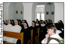 Fot. S. Klara Halina Radczak CFS